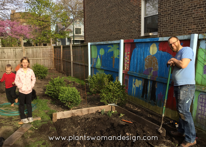 raised bed garden plantswoman design